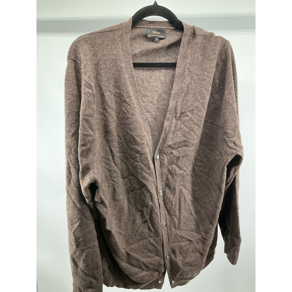 Mongolian Cashmere Cardigan Sweater